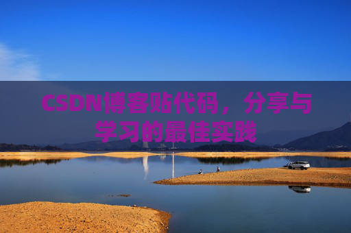 CSDN博客贴代码，分享与学习的最佳实践